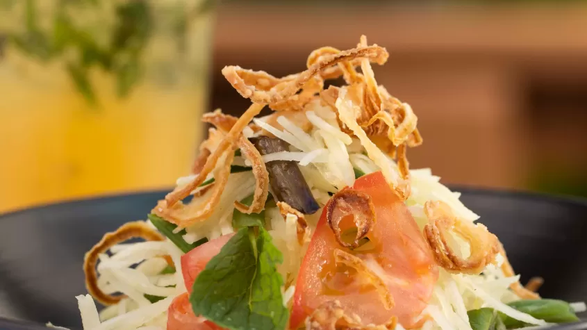 Shangri-La Springs - Green Papaya Salad