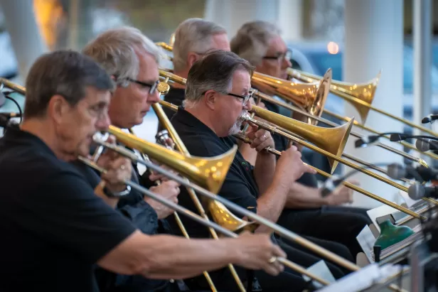 Band playing
